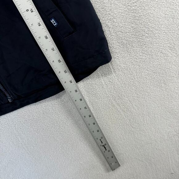 Georgia Tech University Vest Women's XS Blue Embroidered Hooded Rain Tech NEW - Picture 3 of 8